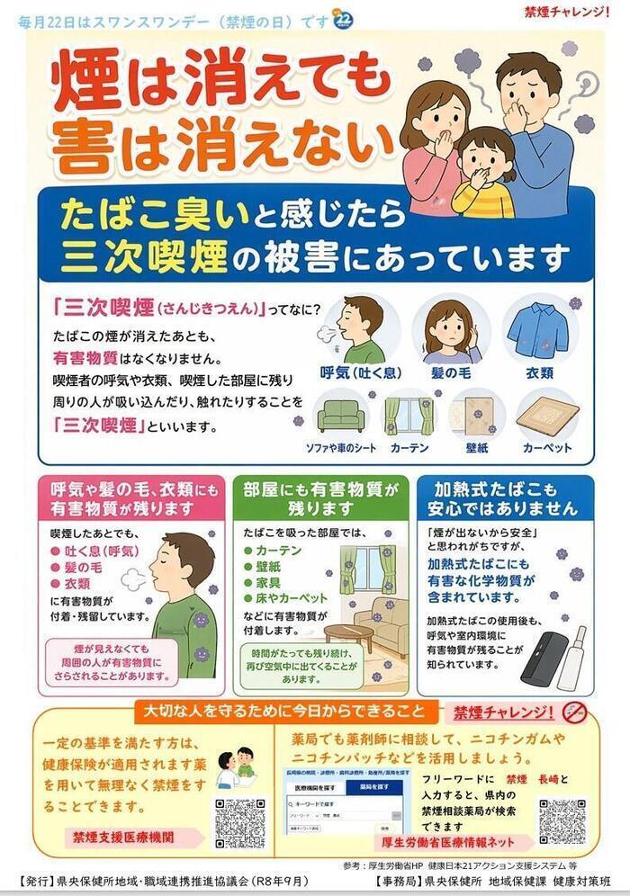 毎月２２日はスワンスワンデー（禁煙の日）です.jpg